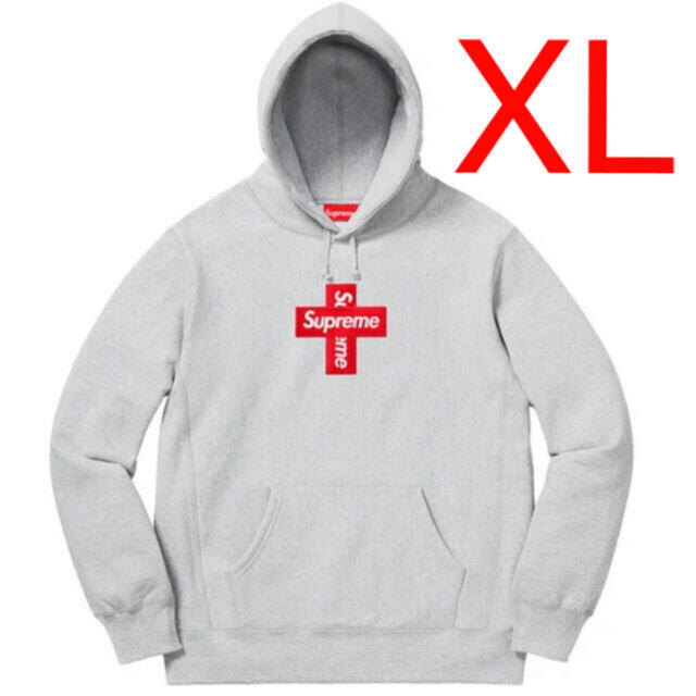 Supreme Cross Box Logo Hooded