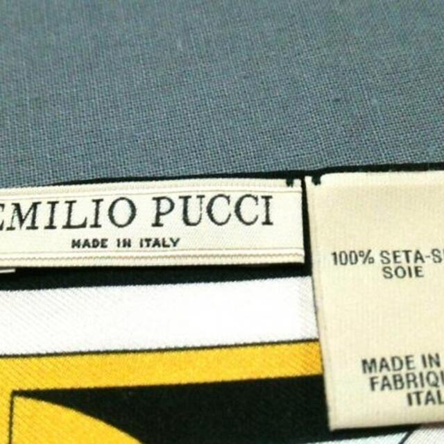 EMILIO PUCCI(エミリオプッチ)のエミリオプッチ スカーフ美品  - レディースのファッション小物(バンダナ/スカーフ)の商品写真