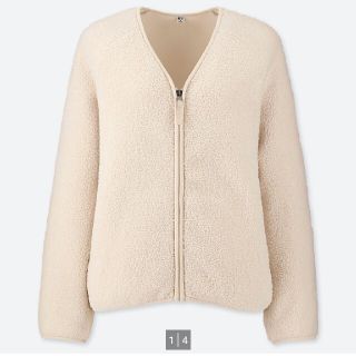 ユニクロ(UNIQLO)のユニクロ  ボアブルゾン Ｓ(ブルゾン)