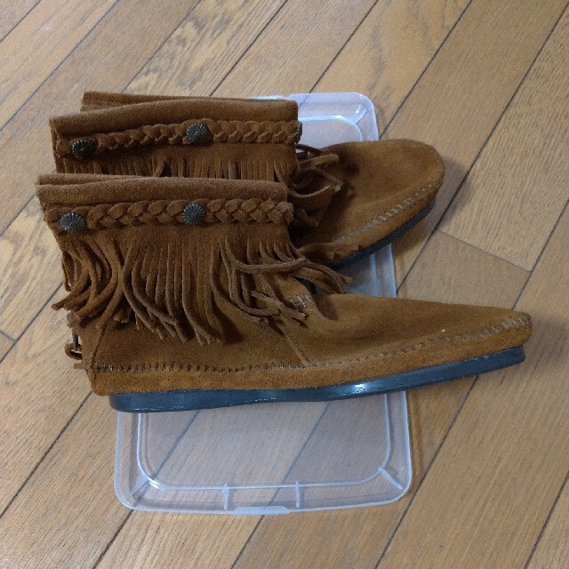 Minnetonka ミネトンカ フリンジブーツの通販 By れー S Shop ミネトンカならラクマ