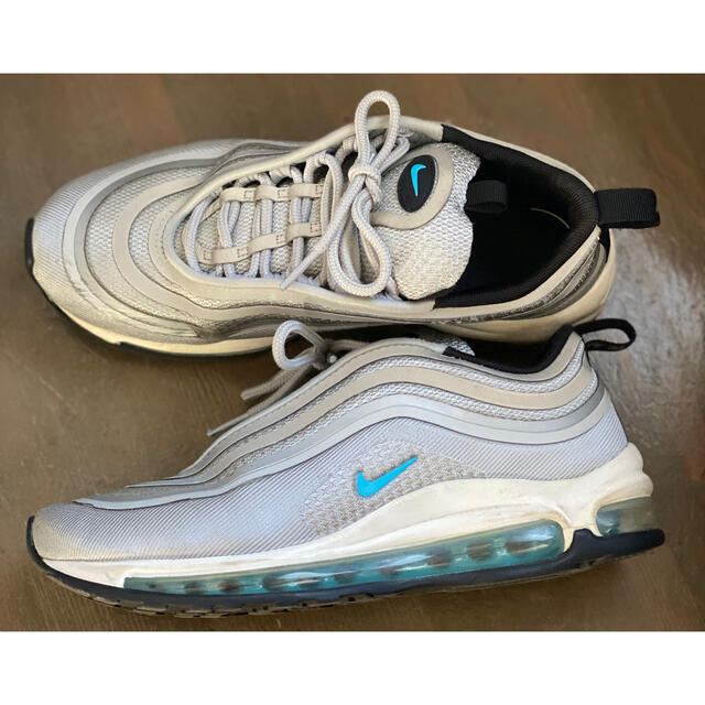 NIKE(ナイキ)のNIKE AIR MAX97  メタリックシルバー/ブルー レディースの靴/シューズ(スニーカー)の商品写真