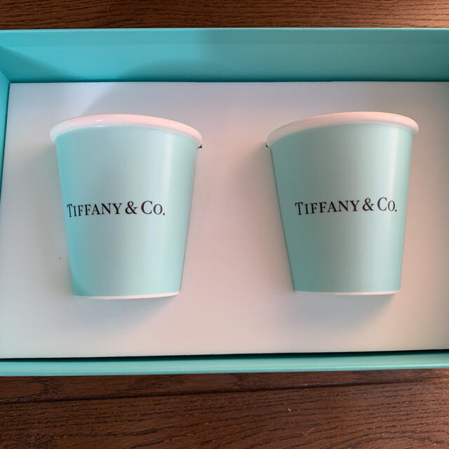 値下げ!TIFFANY ティファニー ボーンチャイナペーパーカップ - www