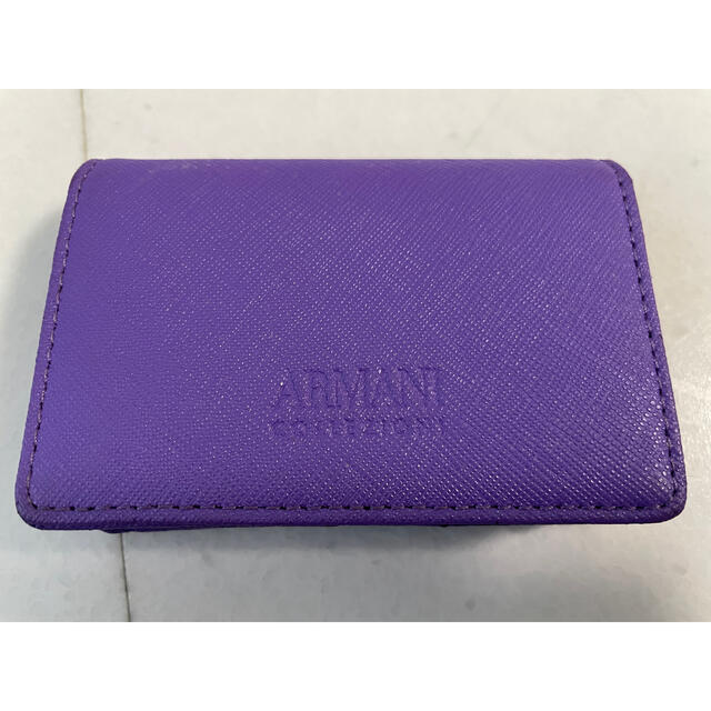 Armani(アルマーニ)のARMANIカードケース メンズのファッション小物(名刺入れ/定期入れ)の商品写真