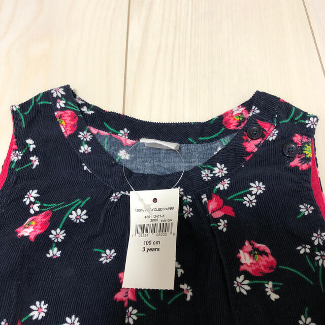 babyGAP(ベビーギャップ)の　baby gap コーデュロイ　ワンピース キッズ/ベビー/マタニティのキッズ服女の子用(90cm~)(ワンピース)の商品写真