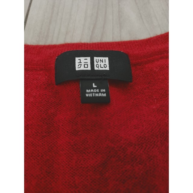 UNIQLO(ユニクロ)のVネック　カシミヤセーター　ニット　UNIQLO　ユニクロ メンズのトップス(ニット/セーター)の商品写真