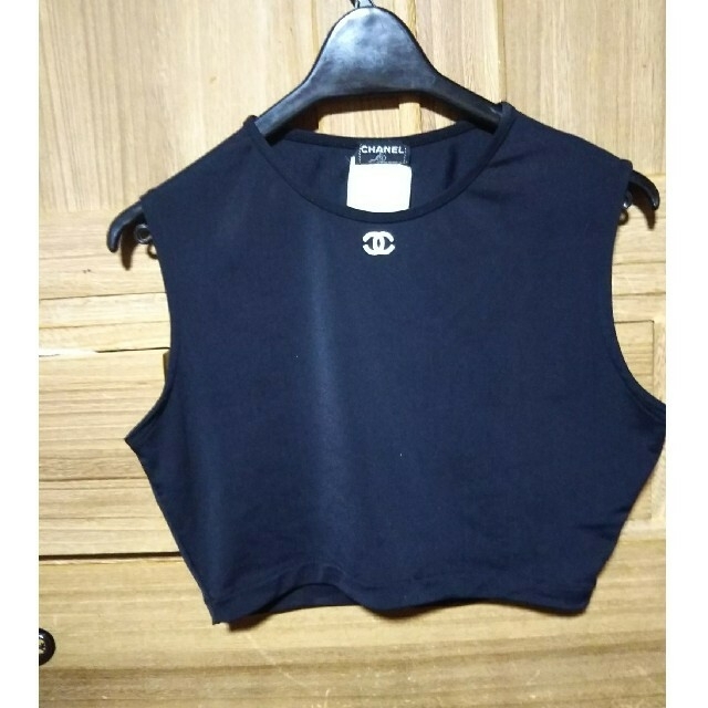 CHANEL(シャネル)の超激ﾚｱ✨CHANEL✨1995年ｳﾞｨﾝﾃｰｼﾞ✨ｸﾛｯﾌﾟﾄﾞﾃｨｼｬﾂ✨ メンズのトップス(Tシャツ/カットソー(半袖/袖なし))の商品写真