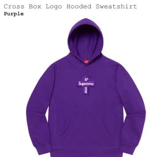 シュプリーム(Supreme)のSupreme Cross Box Logo Hooded Sweatshirt(パーカー)