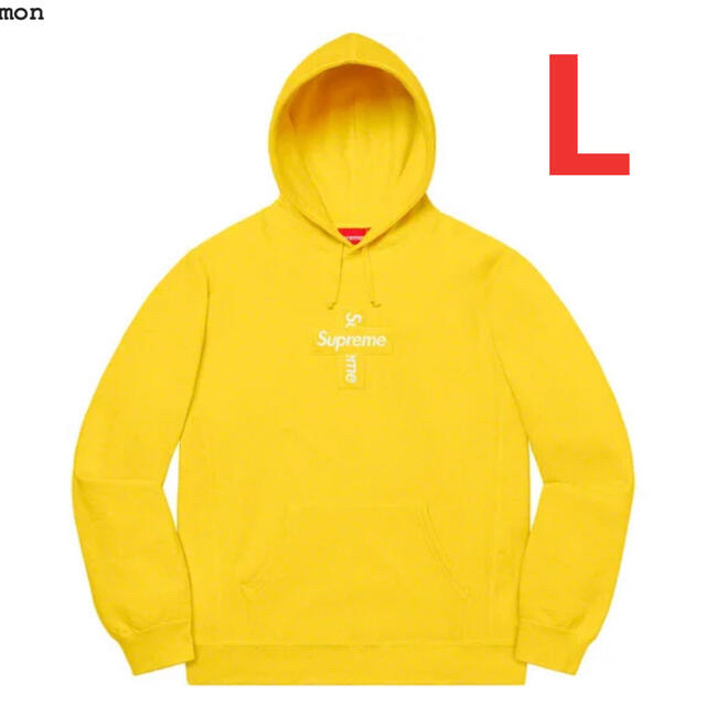 Supreme Cross Box Logo Hooded Sweatshirt