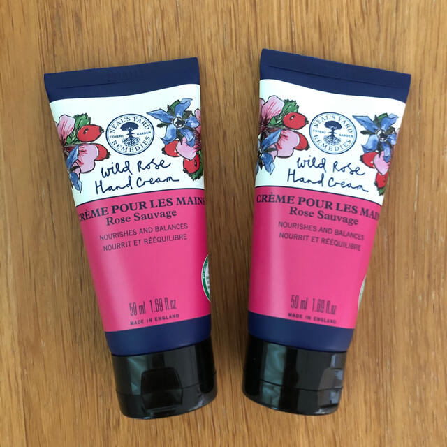 NEAL'S YARD(ニールズヤード)のニールズヤード ワイルドローズ ハンドクリーム 50ml 2本 SALE コスメ/美容のボディケア(ハンドクリーム)の商品写真