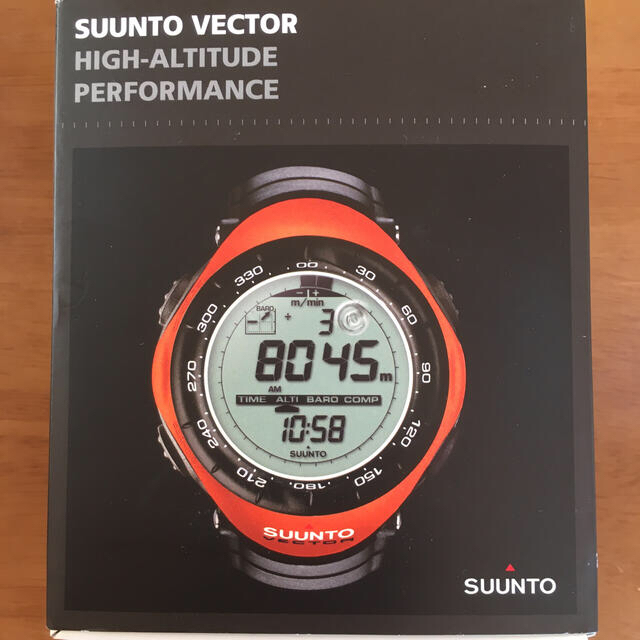 SUUNTO(スント)のスント ベクター オレンジ(箱・日本語説明書付) スポーツ/アウトドアのアウトドア(その他)の商品写真