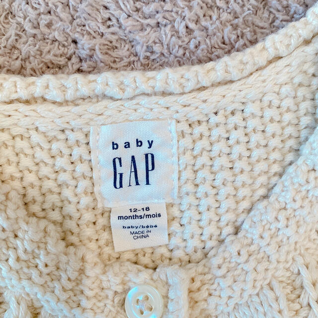 babyGAP(ベビーギャップ)のbaby GAP カーディガン キッズ/ベビー/マタニティのベビー服(~85cm)(カーディガン/ボレロ)の商品写真