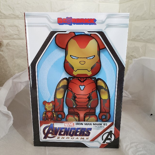 BE@RBRICK IRON MAN MARK 85 100% & 400％