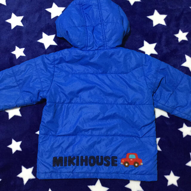 mikihouse(ミキハウス)のミキハウス　リバーシブルジャンパー　薄手【90】 キッズ/ベビー/マタニティのキッズ服男の子用(90cm~)(ジャケット/上着)の商品写真