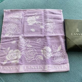 ランバン(LANVIN)のLANVIN ハンカチタオル　新品未使用品(ハンカチ)