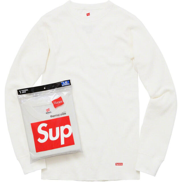 Supreme(シュプリーム)のSupreme®/Hanes® Thermal Crew XL メンズのトップス(Tシャツ/カットソー(七分/長袖))の商品写真