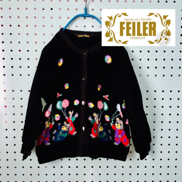 FEILER(フェイラー)のレア  高級品FEILER  フェイラー  キッズ  子供服  カーディガン キッズ/ベビー/マタニティのキッズ服女の子用(90cm~)(カーディガン)の商品写真