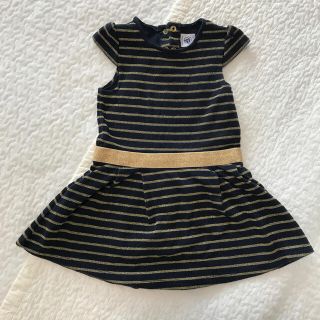 プチバトー(PETIT BATEAU)のプチバトー　ワンピース　95(Tシャツ/カットソー)