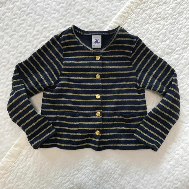 PETIT BATEAU(プチバトー)のはる様専用プチバトー　カーディガン　95 キッズ/ベビー/マタニティのキッズ服女の子用(90cm~)(カーディガン)の商品写真