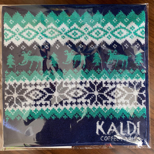 KALDI(カルディ)のKALDI カルディ 今治タオル タオルハンカチ レディースのファッション小物(ハンカチ)の商品写真