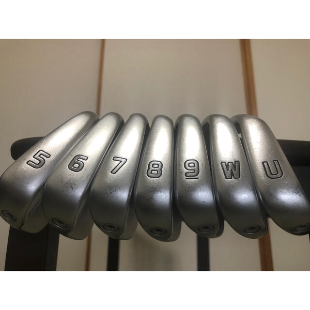 PING i500 パワースペック 4番アイアン DG S200　ライ角ブルー