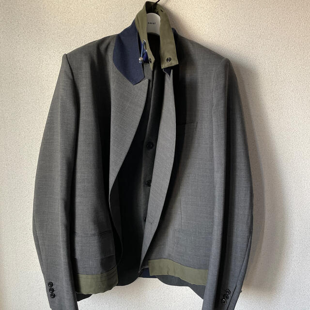 最終値下げsacai サカイ 20SS SUITING PULLOVER markdanielexteriors.com