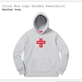 シュプリーム(Supreme)のCross Box Logo Hooded Sweatshirt(パーカー)