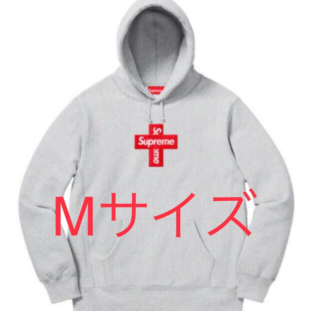 Supreme Cross Box Logo Hooded Sweatshirt