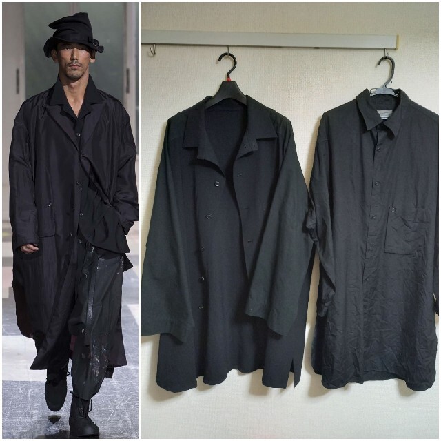 Yohji Yamamoto - yohji yamamoto コート シャツ2点セットの通販 by よ ...