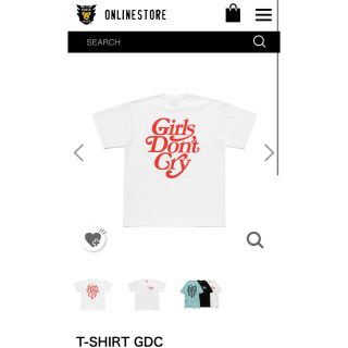 ジーディーシー(GDC)のgirls don't cry human made Tシャツ(Tシャツ/カットソー(半袖/袖なし))