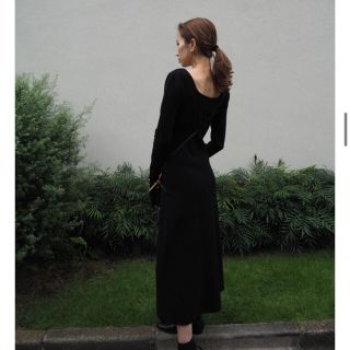 リエンダ(rienda)のシスリス　CISLYS  square neck line dress(ロングワンピース/マキシワンピース)