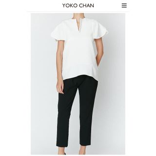 バーニーズニューヨーク(BARNEYS NEW YORK)の新品未使用‼︎ ヨーコチャン  YOKO CHAN パール　ブラウス(シャツ/ブラウス(半袖/袖なし))