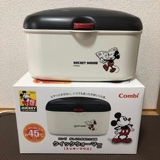 combi(コンビ)のミッキーおしりふきウォーマー キッズ/ベビー/マタニティのおむつ/トイレ用品(ベビーおしりふき)の商品写真