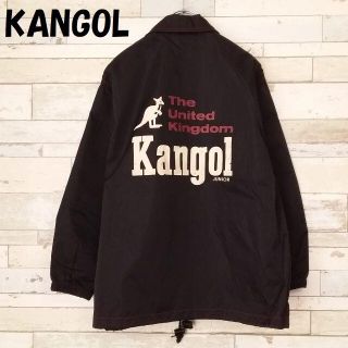 〇〇KANGOL カンゴル メンズ ジャケット コーチジャケット サイズM ブラック