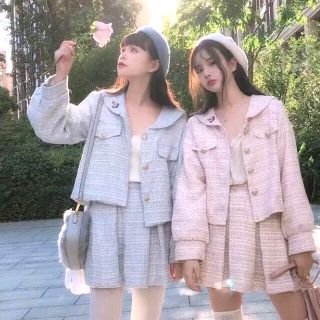 vintage令嬢 紺色ファーロングコート ロリータ やみかわ 量産系 地雷系
