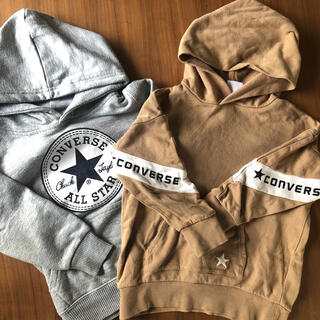 コンバース(CONVERSE)のコンバース　キッズパーカー２枚セット(その他)