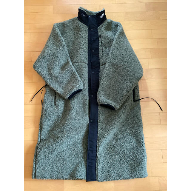 HYKE ボアコート ノースフェイス コラボ テックボアコート HYKE ボアコート ノースフェイス コラボ テックボアコート