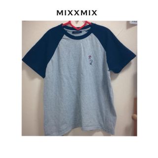 ミックスエックスミックス(mixxmix)のミクス○🐬ラグランTシャツ(Tシャツ(半袖/袖なし))