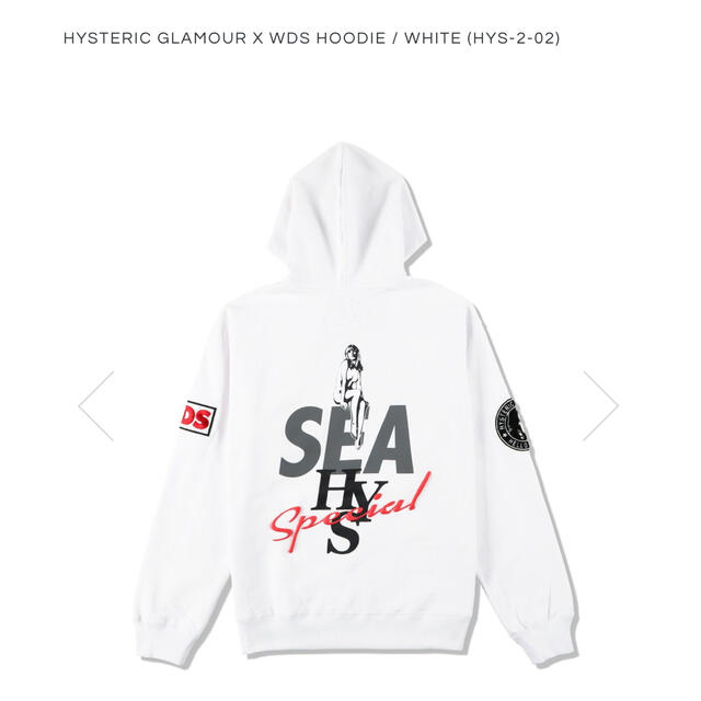 XL HYSTERIC GLAMOUR X WIND AND SEA パーカー | hartwellspremium.com