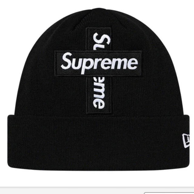 ★Supreme★New Era★Cross Box Logo Beanie★