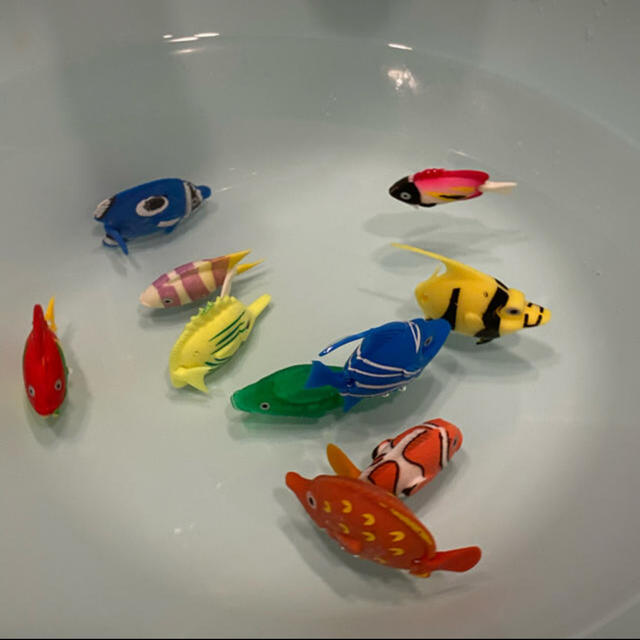 アクアフィッシュ　お風呂おもちゃ⑥ キッズ/ベビー/マタニティのおもちゃ(お風呂のおもちゃ)の商品写真