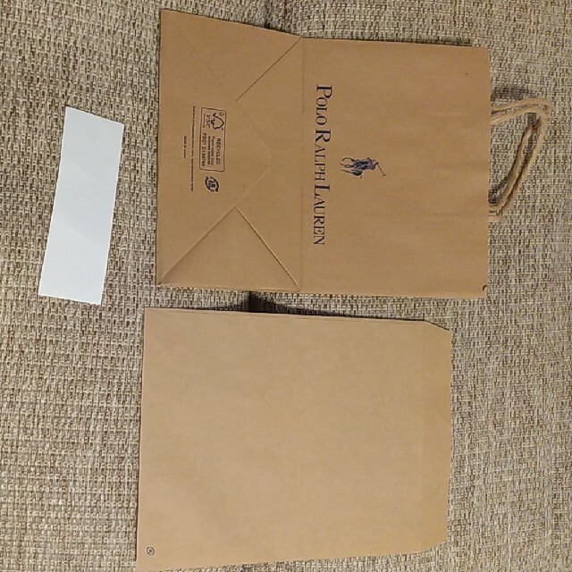 POLO RALPH LAUREN(ポロラルフローレン)のあん様専用ポロラルフローレンのショップ紙袋1枚小分けの袋1枚透明のシール1枚 その他のその他(その他)の商品写真