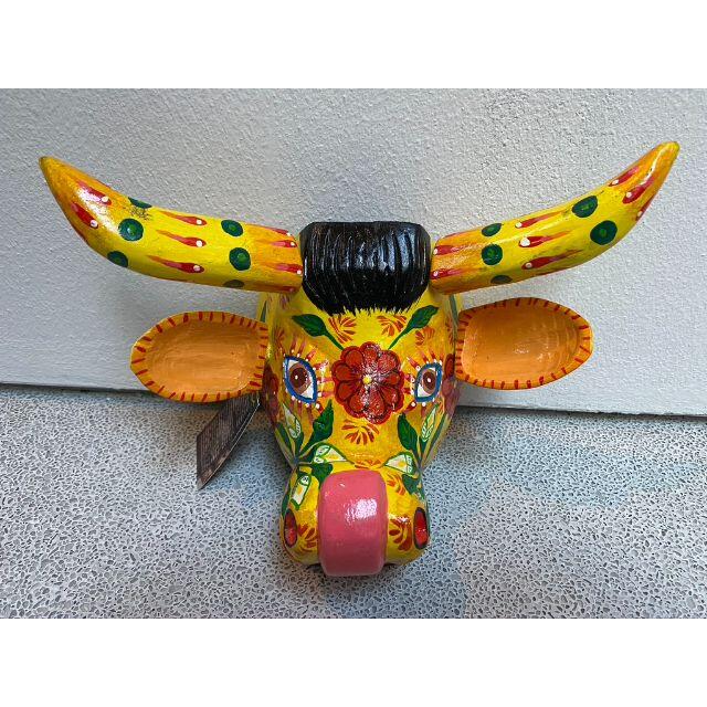 激安ファッション マヤの壁掛け Bull Mask（牡牛のマスク） インテリア