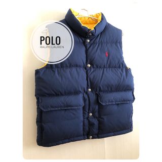 ポロラルフローレン(POLO RALPH LAUREN)のPOLO RALPH LAURENラルフローレン ダウンベスト リバーシブル(ダウンベスト)