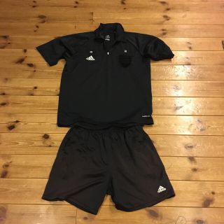 アディダス(adidas)の上だけ　【一時的に購入申請つけてます】サッカー審判服上下セット(ウェア)