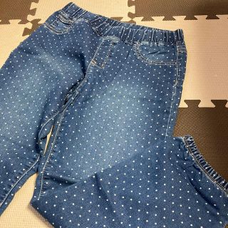 ギャップキッズ(GAP Kids)のギャップキッズ★ドット柄デニムパンツ　160cm(パンツ/スパッツ)