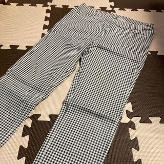 ユニクロ(UNIQLO)のUNIQLO★女の子チェック柄パンツ　145-155(パンツ/スパッツ)