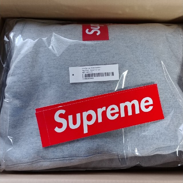 Supreme Cross Box Logo Hooded Sweatshirt