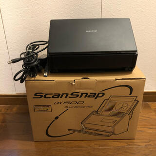 フジツウ(富士通)のFUJITSU ScanSnap iX500 スキナャナー 自炊 美品(OA機器)