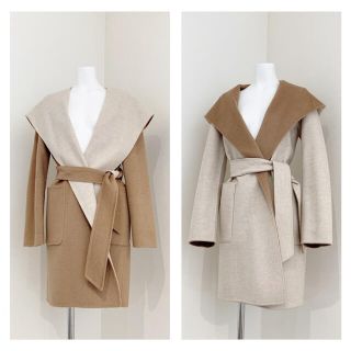 マックスマーラ(Max Mara)のmaxmara  ファーストライン　リバーシブル　キャメル　コート(ロングコート)