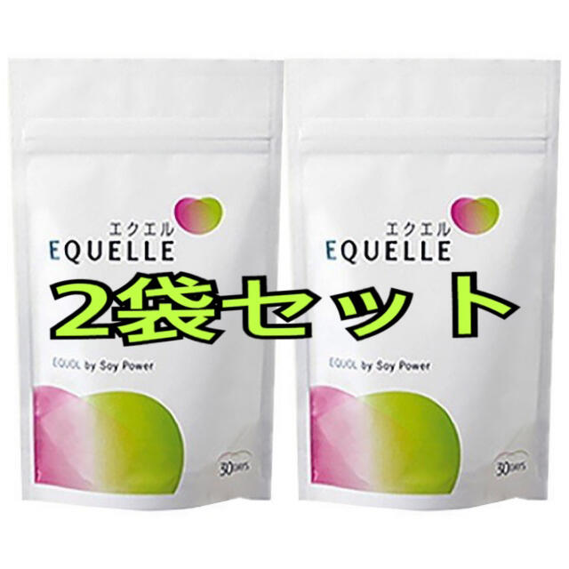【未開封 新品】EQUELLE エクエル パウチ 2袋セット202011賞味期限